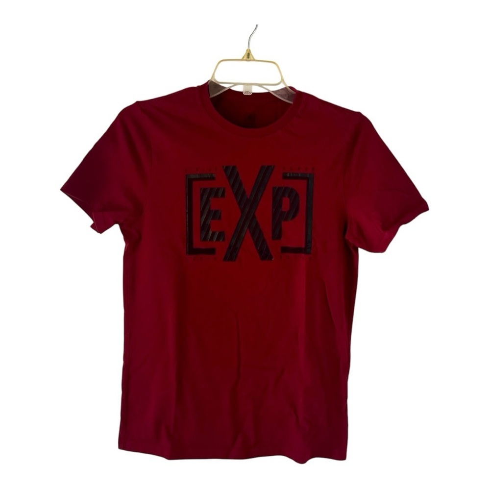 Express Men’s EXP Red Graphic T-Shirt Cherry Color Size XS